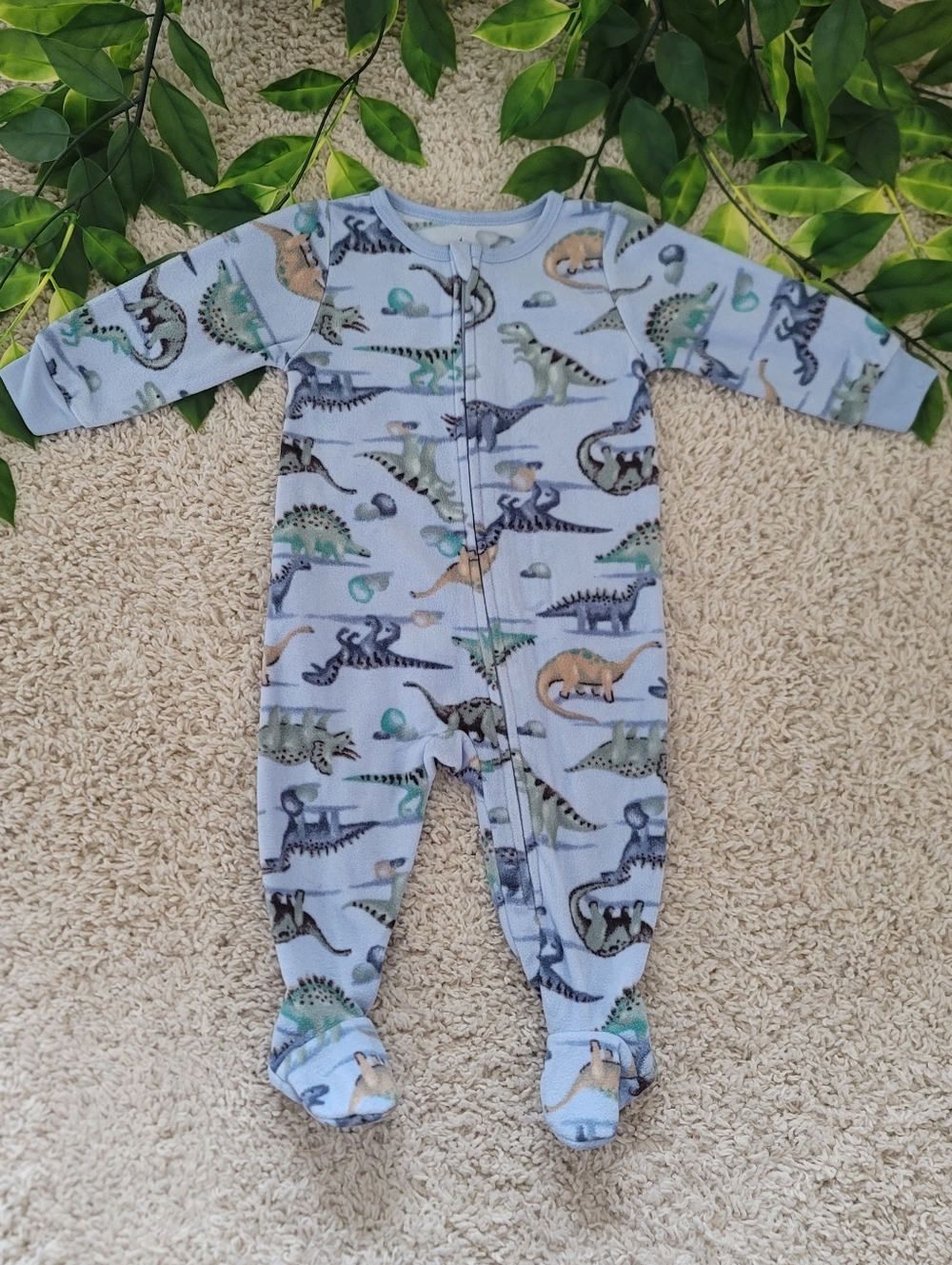 Baby Boy Dinosaur Sleeper (3-6 Months)